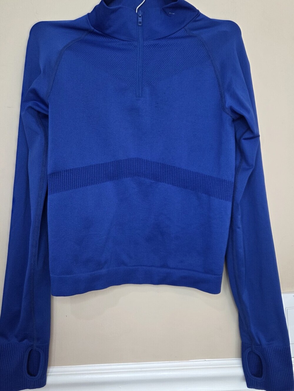 Victoria’s Secret Pink Seamless Workout Quarter Zip Top & Pans Set XS 2 PIECES. - Picture 10 of 16